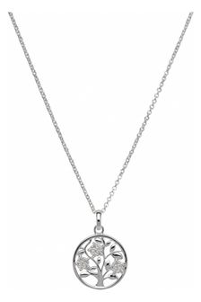 Unique & Co Ladies Collection Silver Tone Necklace (508207) | €75