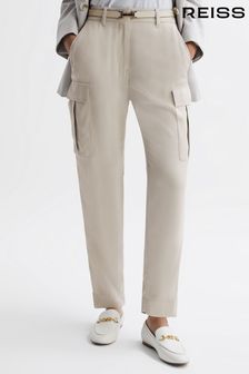 Reiss Stone Becca Tapered Combat Trousers (508445) | SGD 463