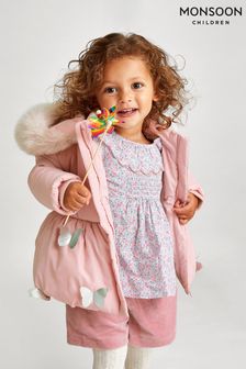 Monsoon Baby Butterfly 3D Padded Coat