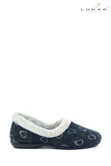 Lunar Navy Blue Sandino Full Slippers (509627) | €40