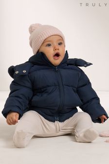 Truly Baby Wattierter Mantel, Mitternachtsblau (50P098) | 60 €