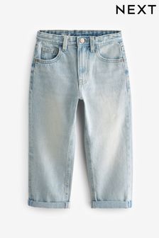 Mid Blue Wide Fit Denim Jeans (3-16yrs) (510316) | INR 1,544 - INR 2,095