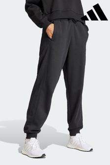 Negru - Larg Pantaloni de sport sport din fleece Adidas All Szn (510546) | 239 LEI