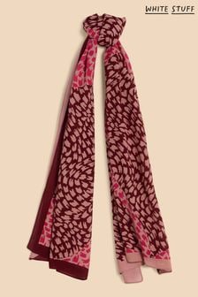 White Stuff Abstract Heart Ecovero™ Scarf (511026) | 79 ر.س