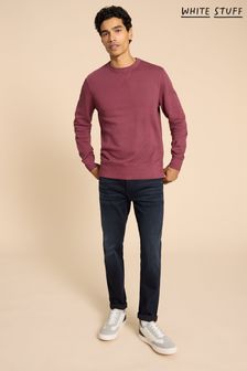 Пурпурный - White Stuff свитер с круглым вырезом (511098) | €64