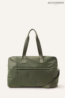 Accessorize Green Large Weekender Bag (511319) | kr900