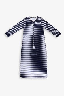 JoJo Maman Bébé Navy Stripe 2.5 Tog Travel Toddler Sleeping Bag (511723) | ₪ 181