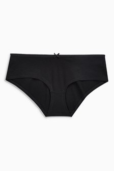 Black Short Cotton Rich Knickers 7 Pack (512103) | 15 €