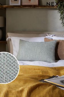 Sage Green 40 x 59cm Ashton Chenille Cushion (512122) | €18