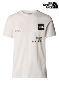 The North Face White Foundation Coordinates Graphic T-Shirt (513033) | €40