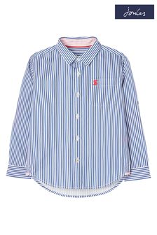 Joules Oxford Stripe Blue Long Sleeve Shirt (513096) | 31 € - 40 €