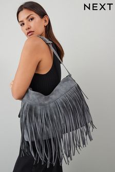Grey handbags on sale next