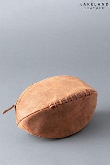 حقيبة شكل كرة راجبي لون طبيعي شاحب موديل Hunter من Lakeland Leather (513381) | 255 ر.س
