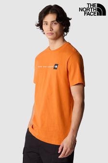 Коричневый - Мужская футболка с короткими рукавами The North Face Never Stop Exploring (513743) | €40