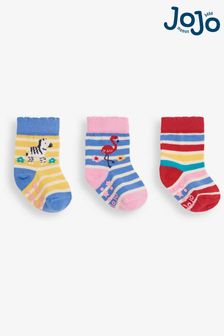 Jojo Maman Bébé Socken mit hohem Baumwollanteil im 3er-Pack (514141) | 15 €