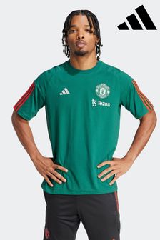 adidas Green Manchester United Tiro 23 Training T-Shirt (514655) | $60