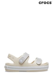 乳白色 - Crocs Crocband兒童巡洋艦涼鞋 (514965) | NT$1,630