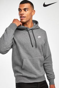 Nike Dark Grey Club Pullover Hoodie (516348) | BGN 173