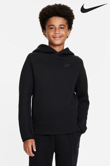Nike Black Tech Fleece Overhead Hoodie (516421) | kr1,013