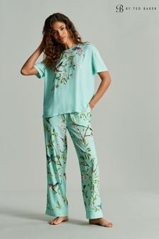 B by Ted Baker Jersey Tee Linen Viscose Pyjama Set (516693) | 395 SAR