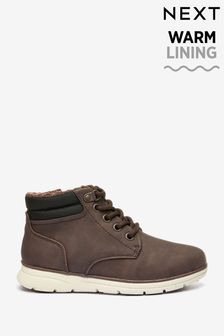 Chocolate Brown Warm Lined Boots (517126) | 179 SAR - 221 SAR