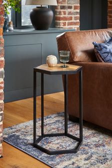 Natural Jefferson Pine Side Table (517457) | €155