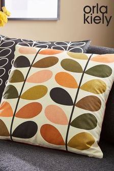 Orla Kiely Orange Multi Stem Cushion (517531) | SGD 106