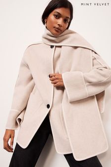 Abrigo tipo bufanda con costuras divididas de Mint Velvet (517653) | 324 €