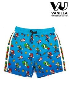 Vanilla Underground Blue Super Mario Bros Licencing Swim Shorts - Boys (518032) | KRW34,200