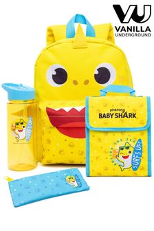 Vanilla Underground Yellow Baby Shark Baby Shark Backpack Set (518318) | €44
