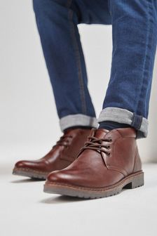 Brown Chukka Boots (518492) | $62