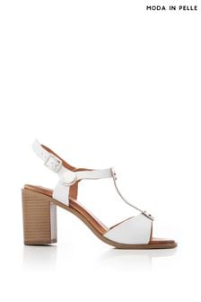 Moda in Pelle Lusia Block Heel Sandals with T Bar Strap (518533) | €57