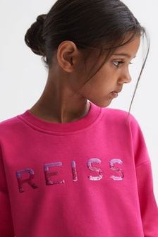 Reiss Nina 亮片装饰圆领套衫 (519152) | NT$2,100