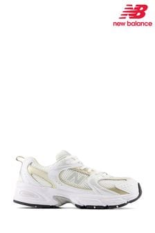 Белый серый - кроссовки для девочек New Balance 530 (519259) | €99