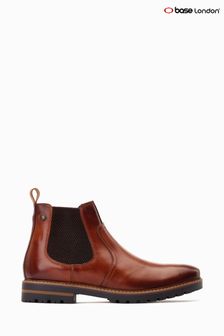 Brown Black - Base London Cutler Pull On Chelsea Boots (519395) | kr1 560