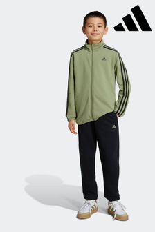 Boys green adidas tracksuit online