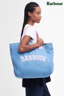 Barbour® Blue Varsity Logo Tote Bag (520794) | 380 SAR