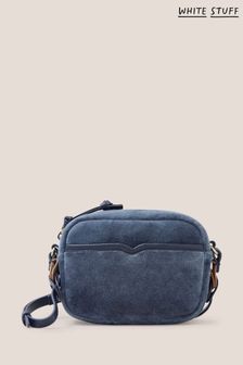 Modra mini žametna torbica za fotoaparat White Stuff Lexi (521179) | €30
