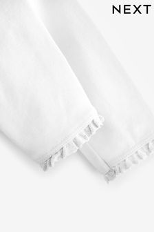 White Lace Trim Leggings (3mths-7yrs) (521320) | €4 - €6