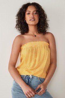 Women s Stripe Boobtube Clothing Next Luxembourg