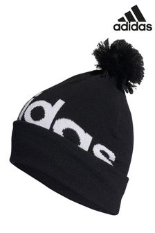 adidas Black Logo Pom Hat (522543) | $27