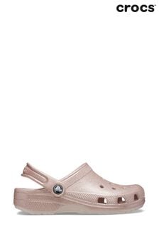 粉色 - Crocs經典閃亮學步洞洞鞋 (523157) | NT$1,630