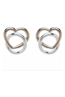 Unique & Co Ladies Collection Silver Tone Earrings (523542) | €94