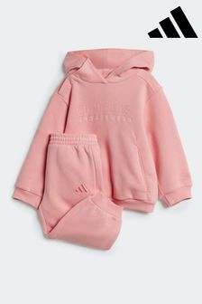 adidas Pink All SZN Tracksuit Set (524041) | $65