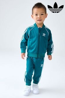 adidas Originals Green Kids Adicolor SST Tracksuit (524582) | $65