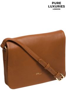 Pure Luxuries London Ella Nappa Leather Cross-Body Bag (524943) | €78