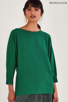 Monsoon Green Zip Back Jumper (524983) | €51