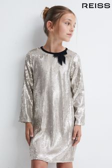 فستان Reiss ليون أربة مزين بالترتر (525594) | 504 د.إ