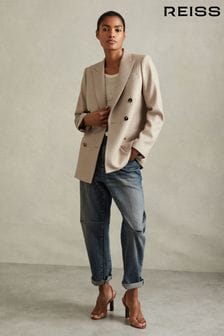 Double breasted blazer casual 2025