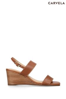 Carvela Natural Jetset Sandals (525906) | 822 ر.س